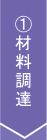 1,材料調達