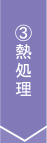 3,熱処理